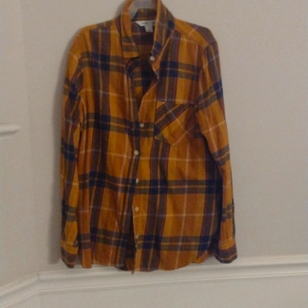 Plaid Collared Shirt